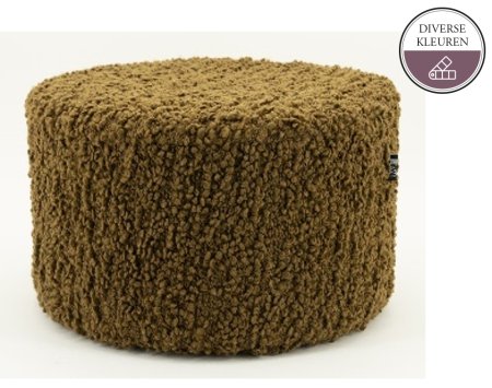 MARLY Poef groot Mustard