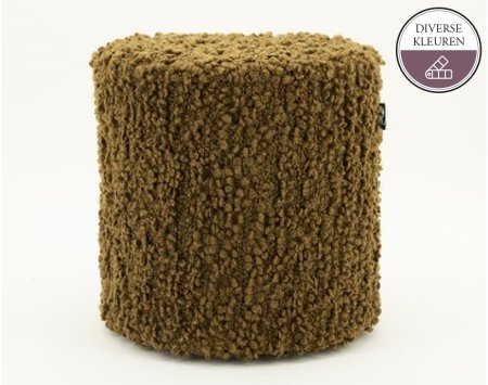 MARLY Poef klein Mustard