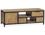 TISDALE TV-kast midden 3deurs/1la/2 open vakken