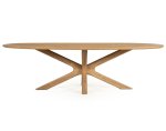 BEAU Eettafel 260x110 cm Naturel