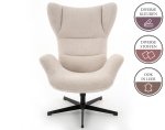 TANELI Draaifauteuil Mito Natural TANELI Draaifauteuil Mito Natural